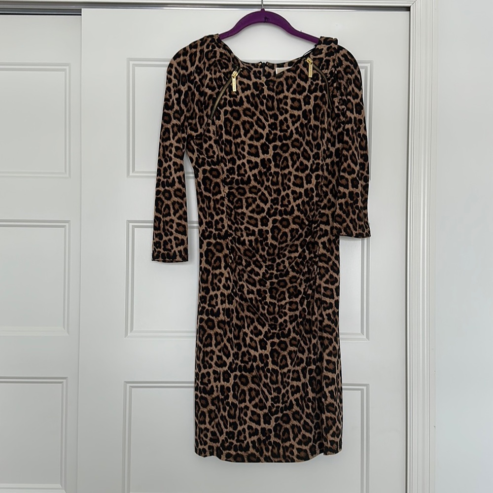 Michael Kors Leopard Dress | Size Small